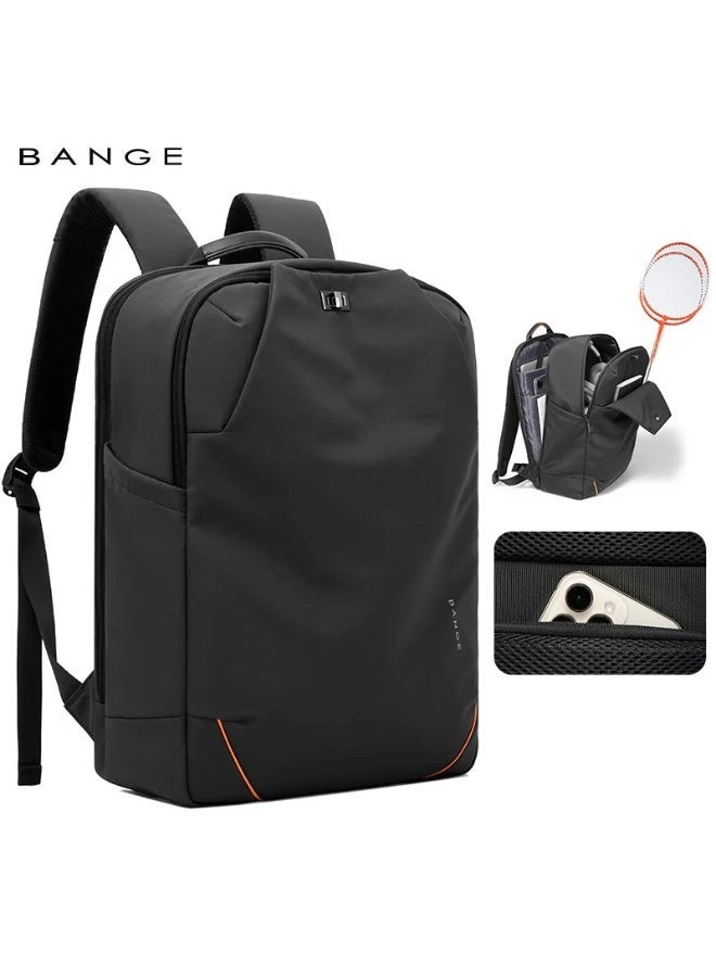 BANGE 8099 Black Hot Sell New Arrival Wholesale Soft Lightweight Waterproof Men Casual Laptop Backpack - Image 4